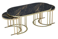 Lena Oval Soffbord Set 2+1 bild 7