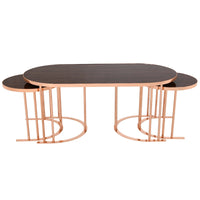 Lena Oval Soffbord Set 2+1 bild 5