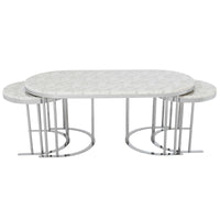Lena Oval Soffbord Set 2+1 bild 4