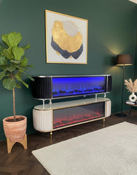 BOMBE KAMIN TV BÄNK bild 6