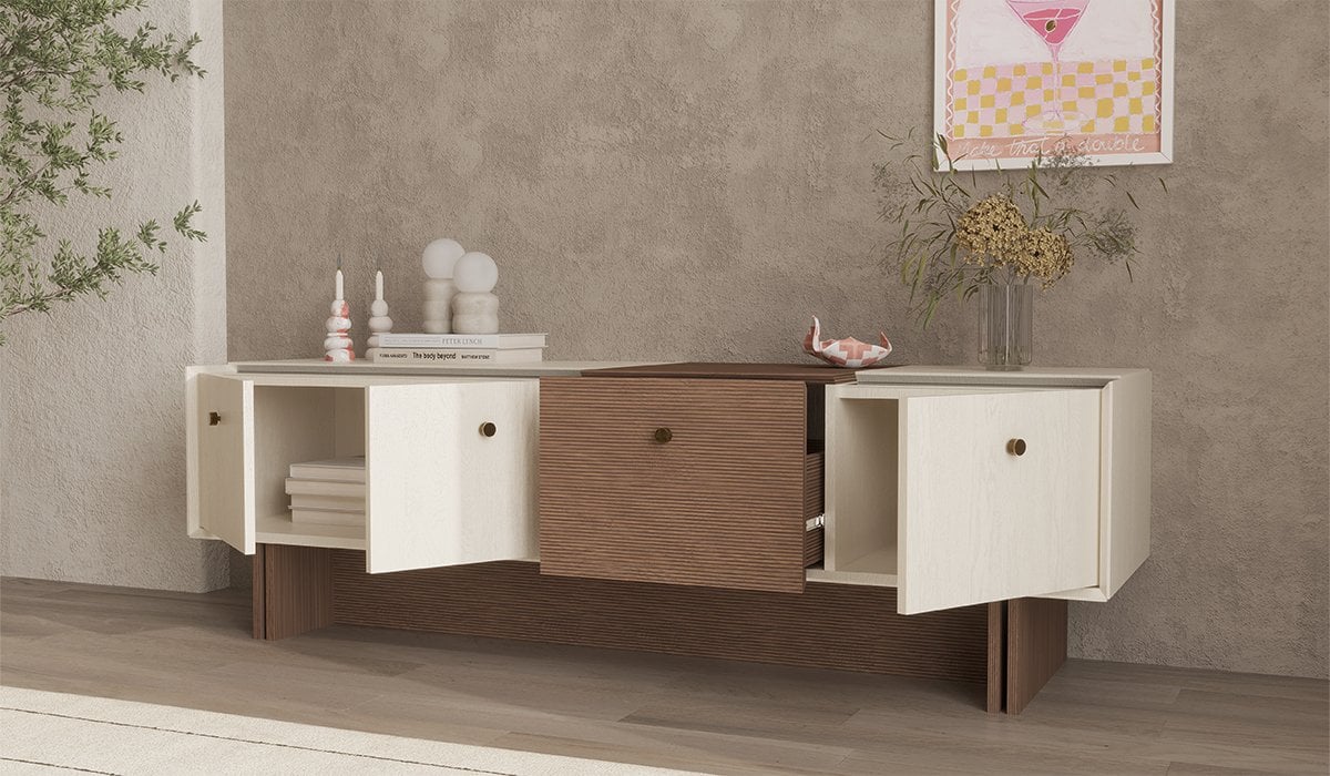 LINEN TV BÄNK